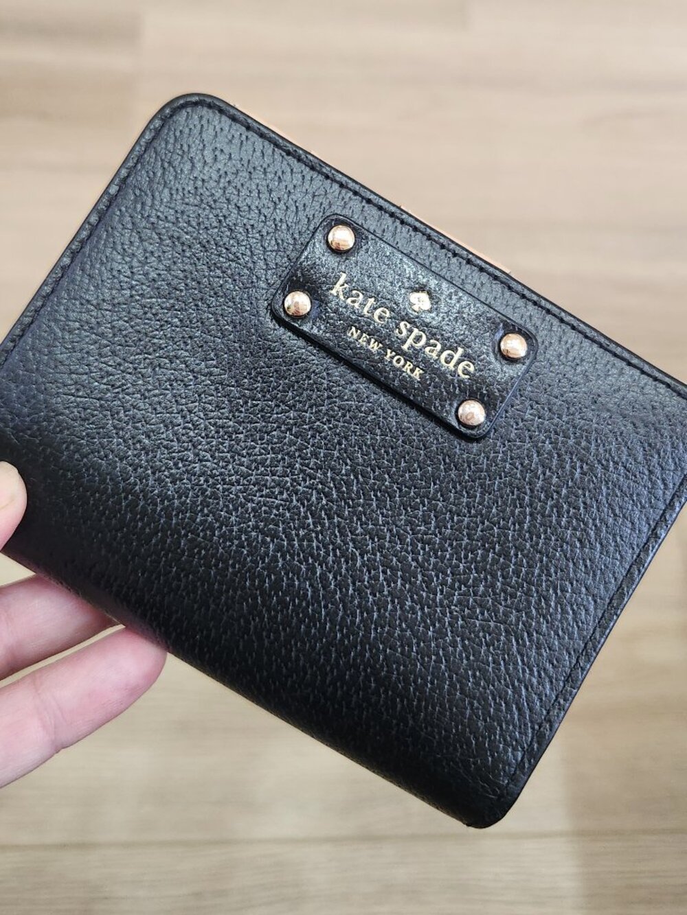 Kate Spade black bifold Wallet